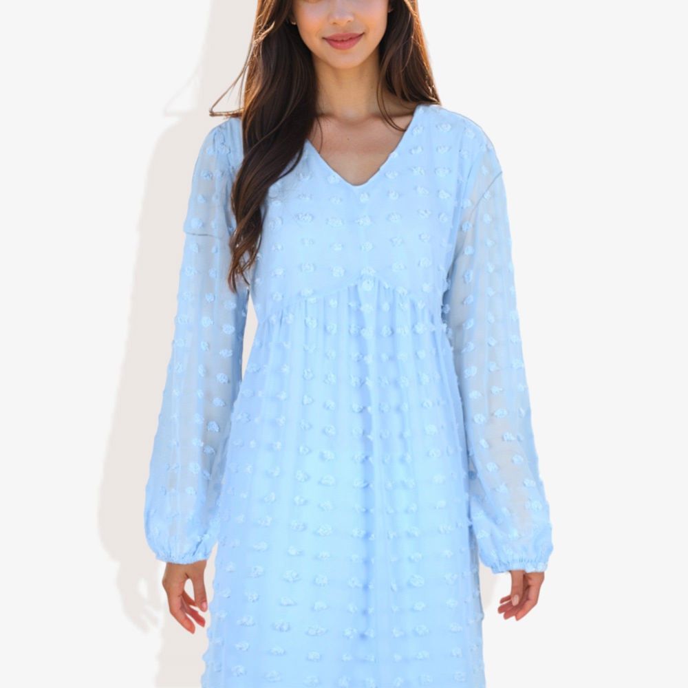 Clip Dot Light Shift Dress