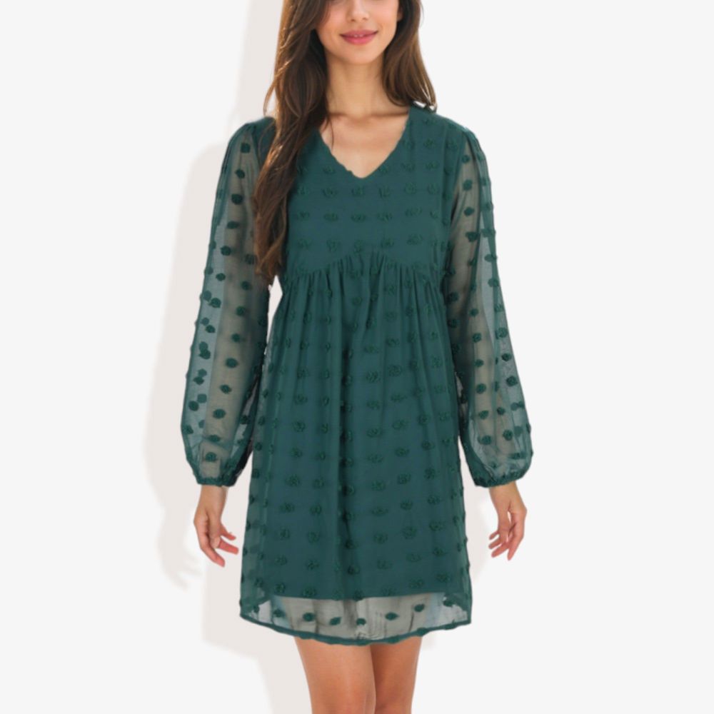 Clip Dot Light Shift Dress