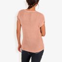  Sleeveless Knit Top with Ribbed Texture and Front Patch Pocket