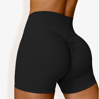Women's High Waist Scrunch Butt Yoga Shorts