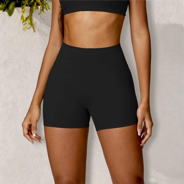Women's High Waist Scrunch Butt Yoga Shorts
