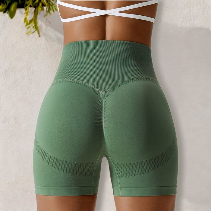 Women's High Waist Seamless Butt Lifting Yoga Shorts