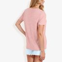  Eyelet Square Neck Top with Short Sleeves, Pleated Front, Lightweight Comfortable Casual Blouse