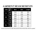 Black Large Women's High Impact Solid Color Ribbed Crop Tank Top