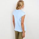  Sleeveless Knit Top With Seam Front Detail