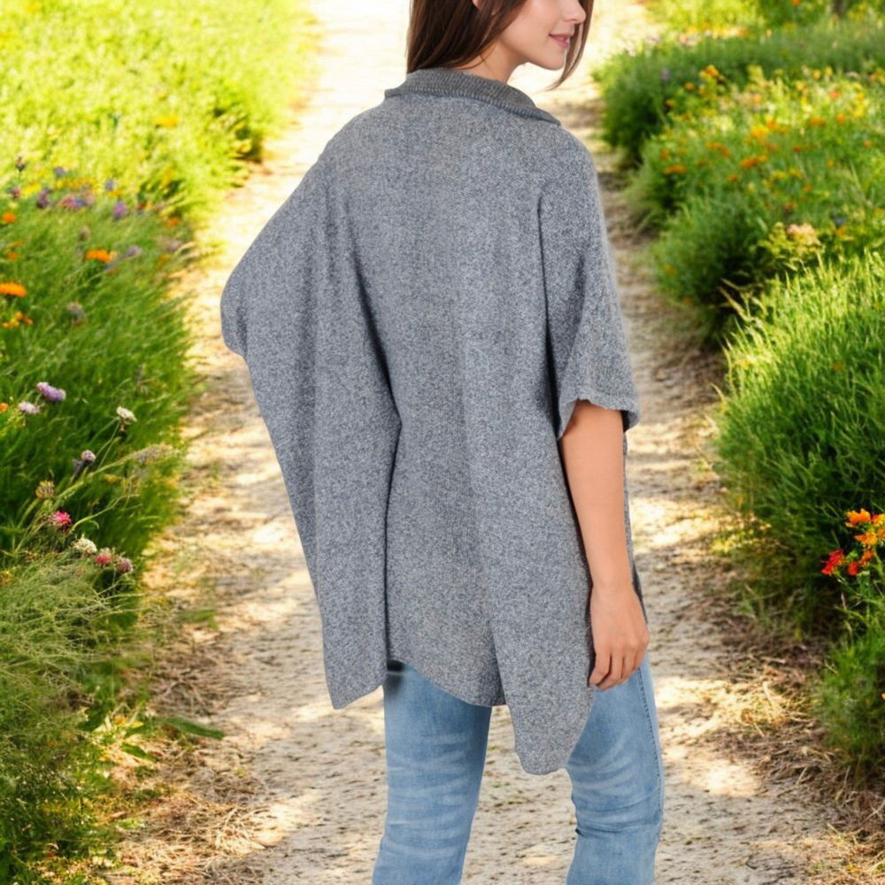 Short Sleeve Knit Pullover with Quarter Zip Collar