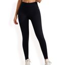  Women's High Waist Ribbed Seamless Leggings with Stretch Compression Fit