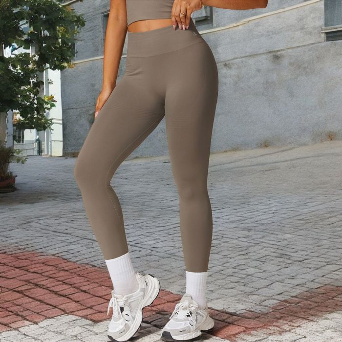 Women's High-Waist Seamless Full-Length Leggings