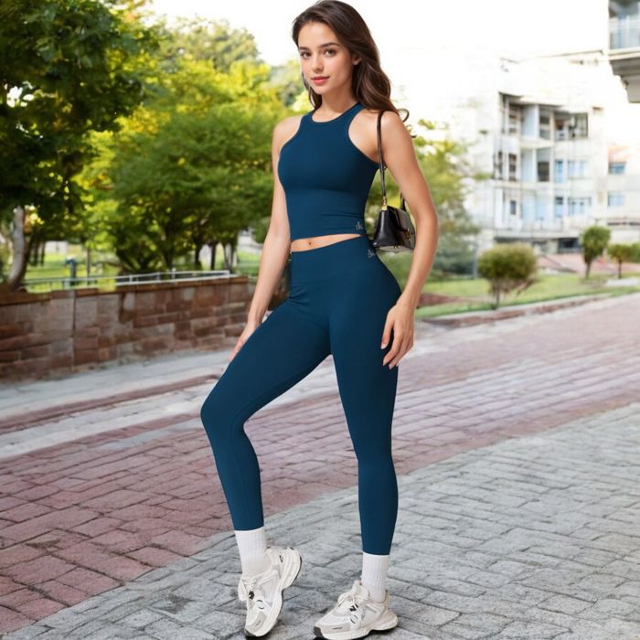 Women's High-Waist Seamless Full-Length Leggings