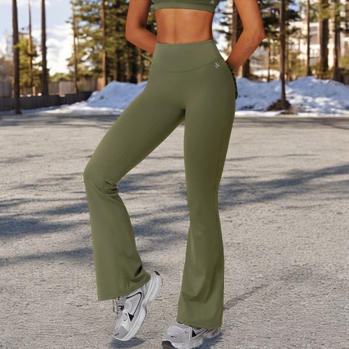 Women's High Waist Flared Leg Yoga Pants