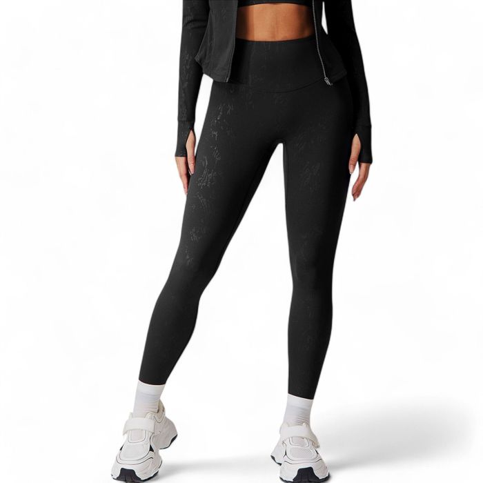 Women's High-Waist Textured Seamless Leggings