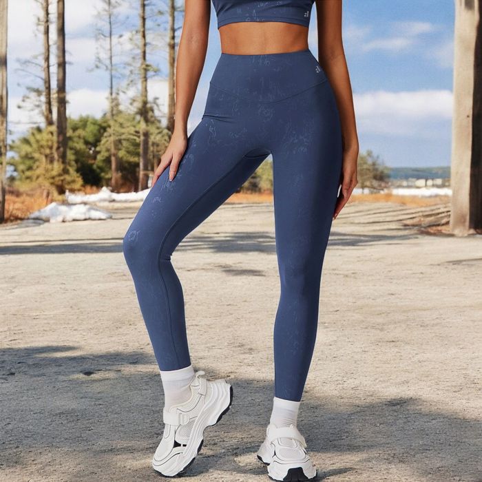 Women's High-Waist Textured Seamless Leggings