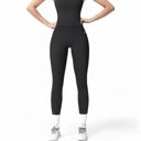  Women's High Waist Seamless Active Leggings with Elastic Waistband and Comfortable Stretch Fabric