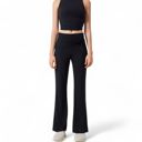  Women's High-Waisted Flare Pants with Twist Knot Detail