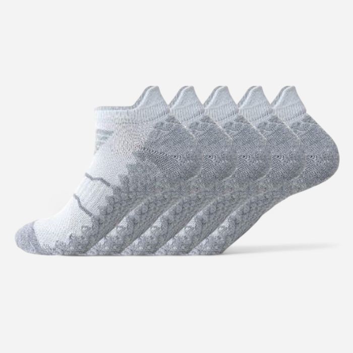 Women's Breathable Cushioned Ankle Socks with Arch Support