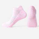 Multicolored Women's Breathable Cushioned Ankle Socks with Arch Support