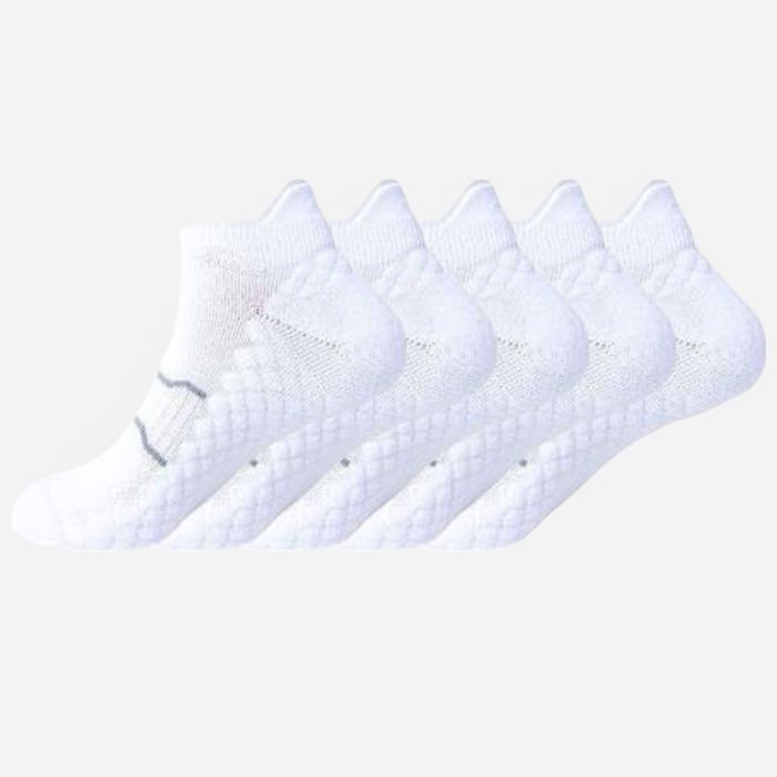 Women's Breathable Cushioned Ankle Socks with Arch Support