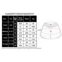 Black XXL Women's Running Shorts Double Layer Fitness Workout Athletic Shorts