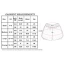 White Large Women's Running Shorts Double Layer Fitness Workout Athletic Shorts