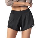 Black XXL Women's Workout Shorts Athletic Sports Running Shorts Active Yoga Gym Sport Shorts