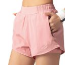 Pink XXL Women's Workout Shorts Athletic Sports Running Shorts Active Yoga Gym Sport Shorts