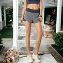 Gray Small Women's Workout Running Shorts Quick Dry with Pocket
