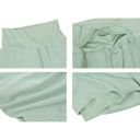 Green X-Small Women's Quick Dry Loose Running Shorts 2-in-1 Gym