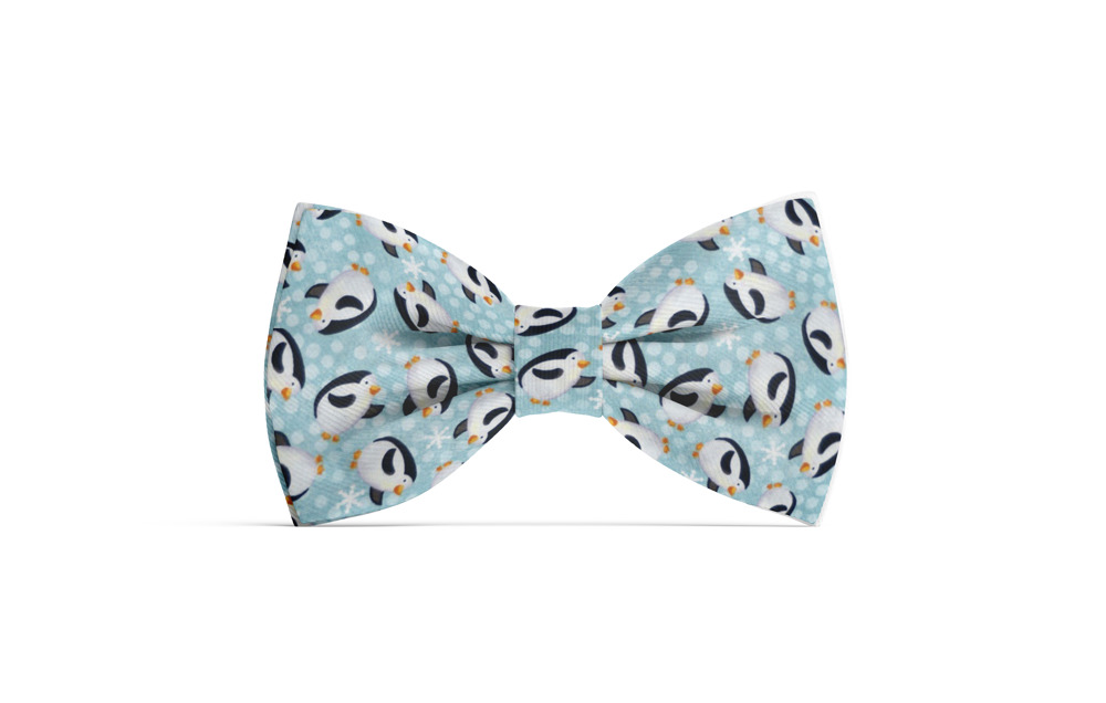 Dog Bow Tie - Penguins