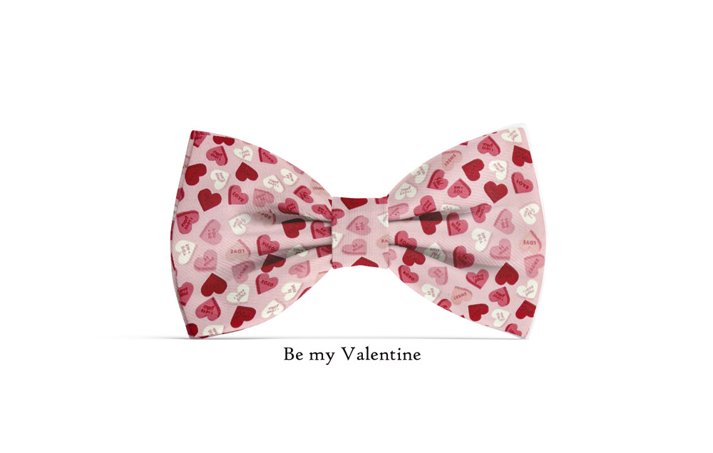 Valentine Dog Bow Ties