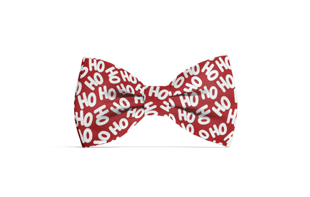 Dog Bow Tie - Ho Ho Ho