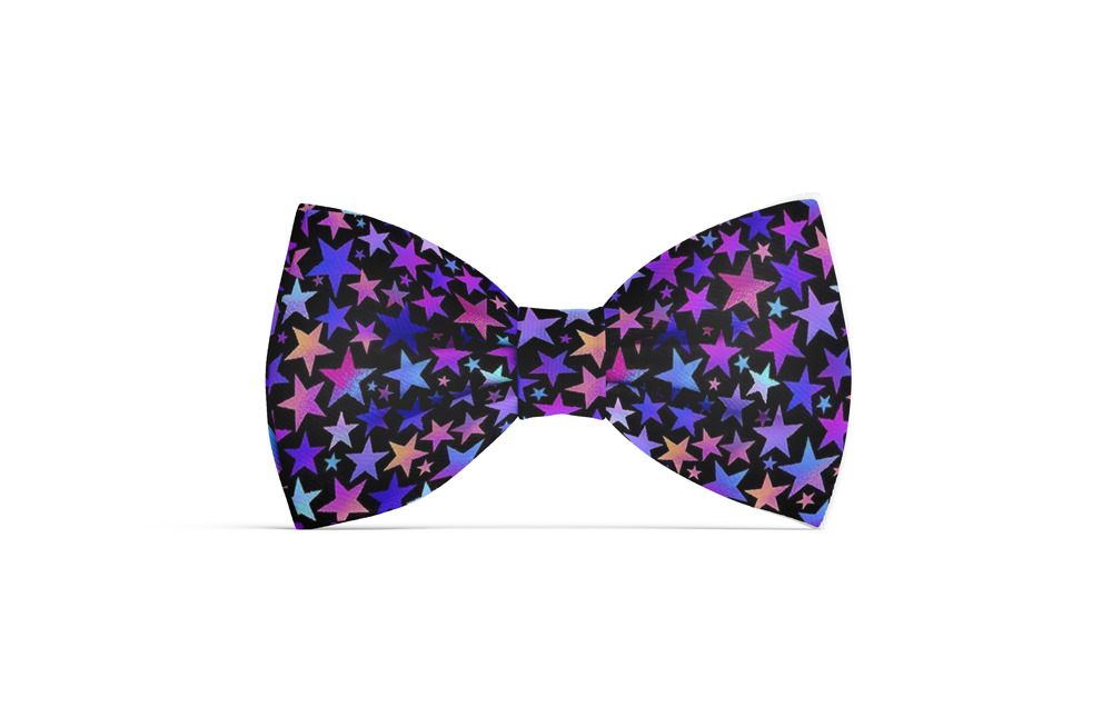 Dog Bow Tie - Stars