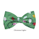 S Christmas Lights Dog Bow Ties - 18 Options