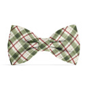  Dog Bow Tie - Country Christmas Plaid