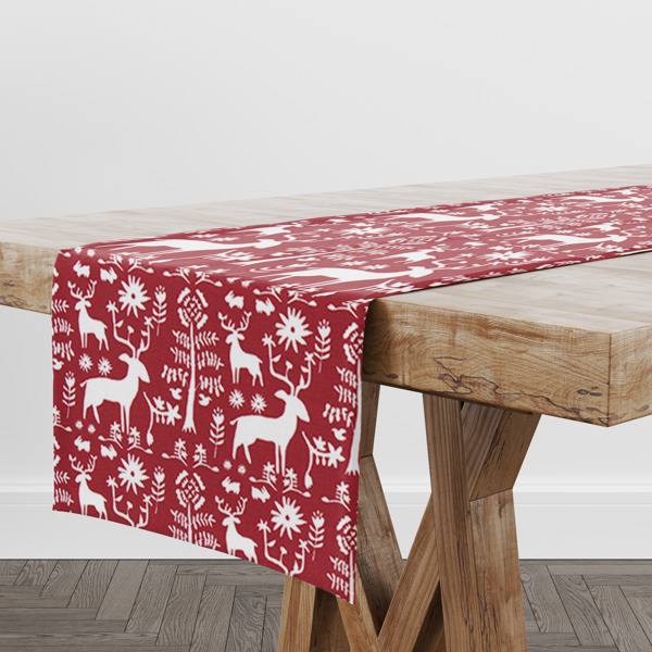 Table Runner - Red Holiday