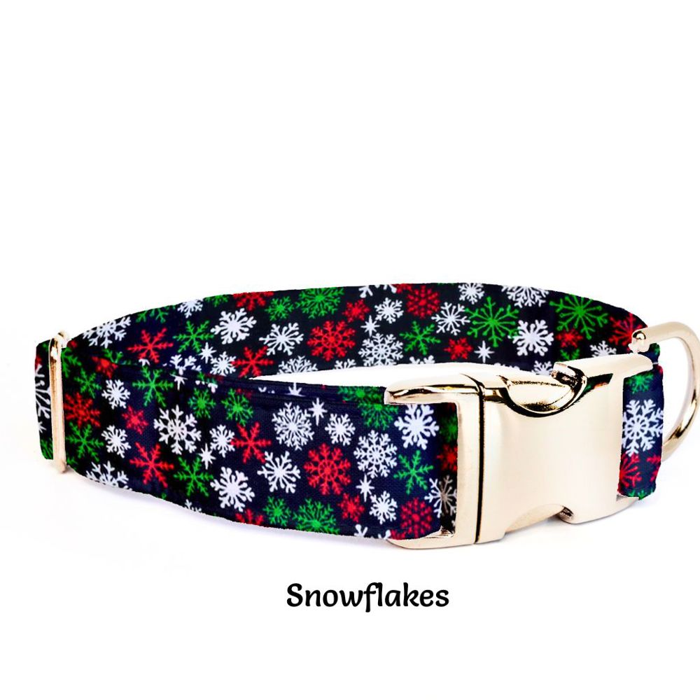 Holiday Dog Collars - 6 Options