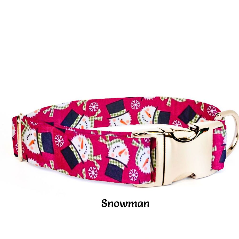 Holiday Dog Collars - 6 Options