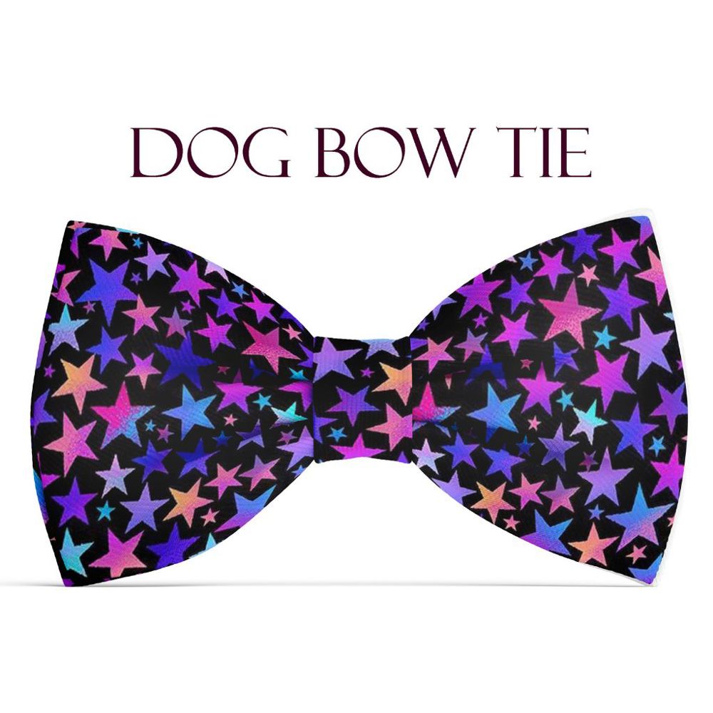 Dog Bow Tie - Stars