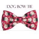  Dog Bow Tie - Snowman