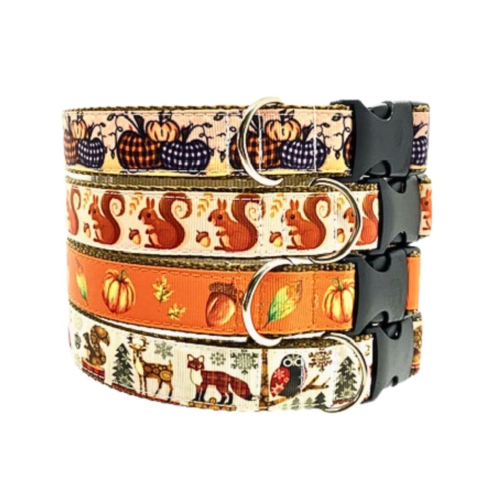 Dog Collars - Fall Themed