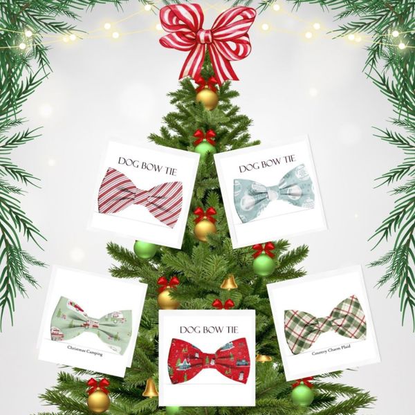 Dog Bow Ties - 18 Options