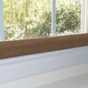 Solid: Brown Draft Stopper for Door or Window