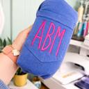  Comfort Colors Pocket Tee with Custom Embroidered Monogram