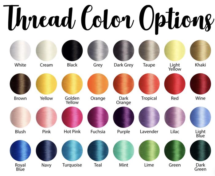 Comfort Colors Pocket Tee with Custom Embroidered Monogram