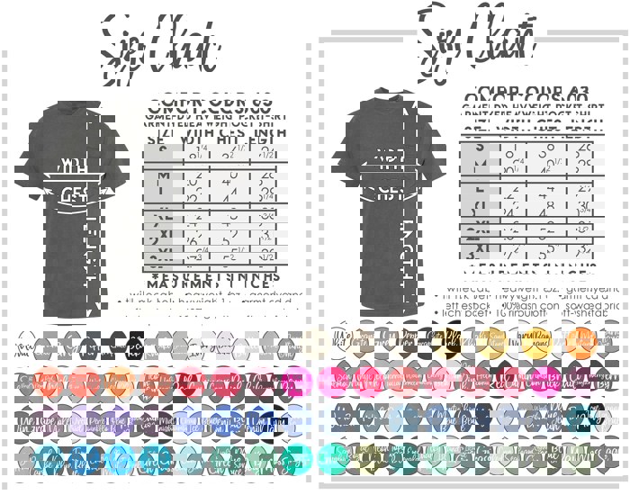 Single Initial Embroidered Tee | Comfort Colors Custom Monogram Shirt