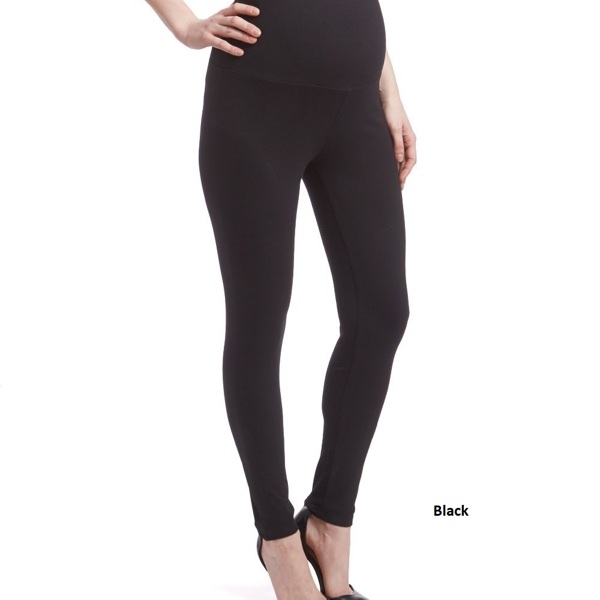 Maternity Black Legging - Size Large