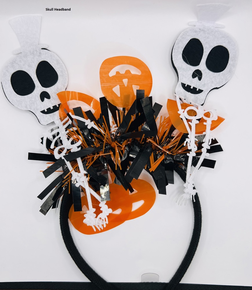 Halloween Skull Headband 