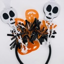  Halloween Skull Headband 