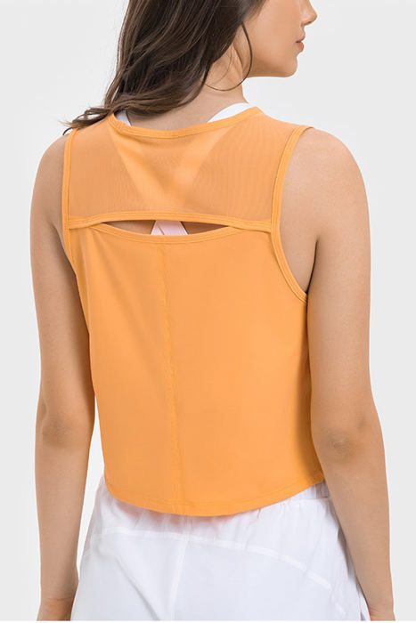 Pickleball Tennis Crop Tank Top