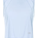 Light Blue Small Pickleball Tennis Crop Tank Top