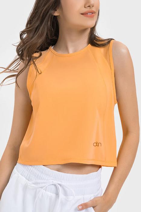 Pickleball & Tennis Crop Tank Top